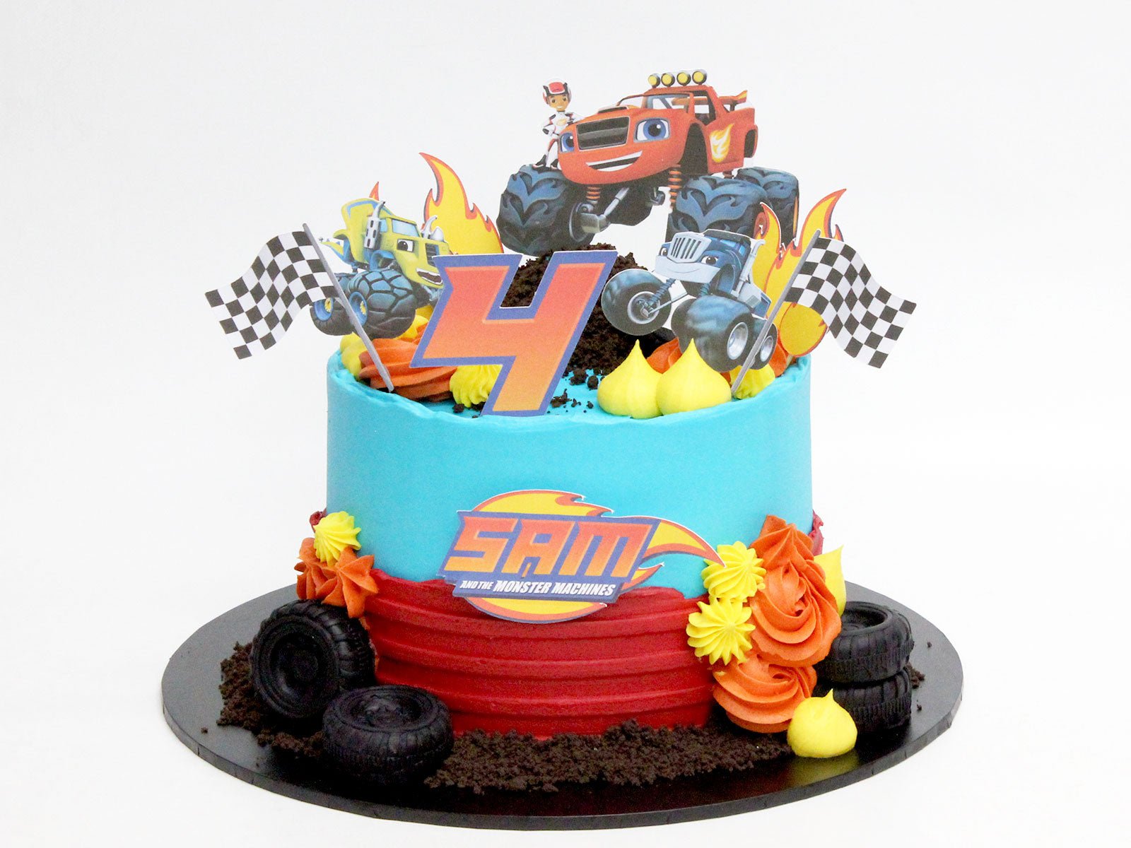 Blaze and The Monster Machines Birthday Cake - The Cake People