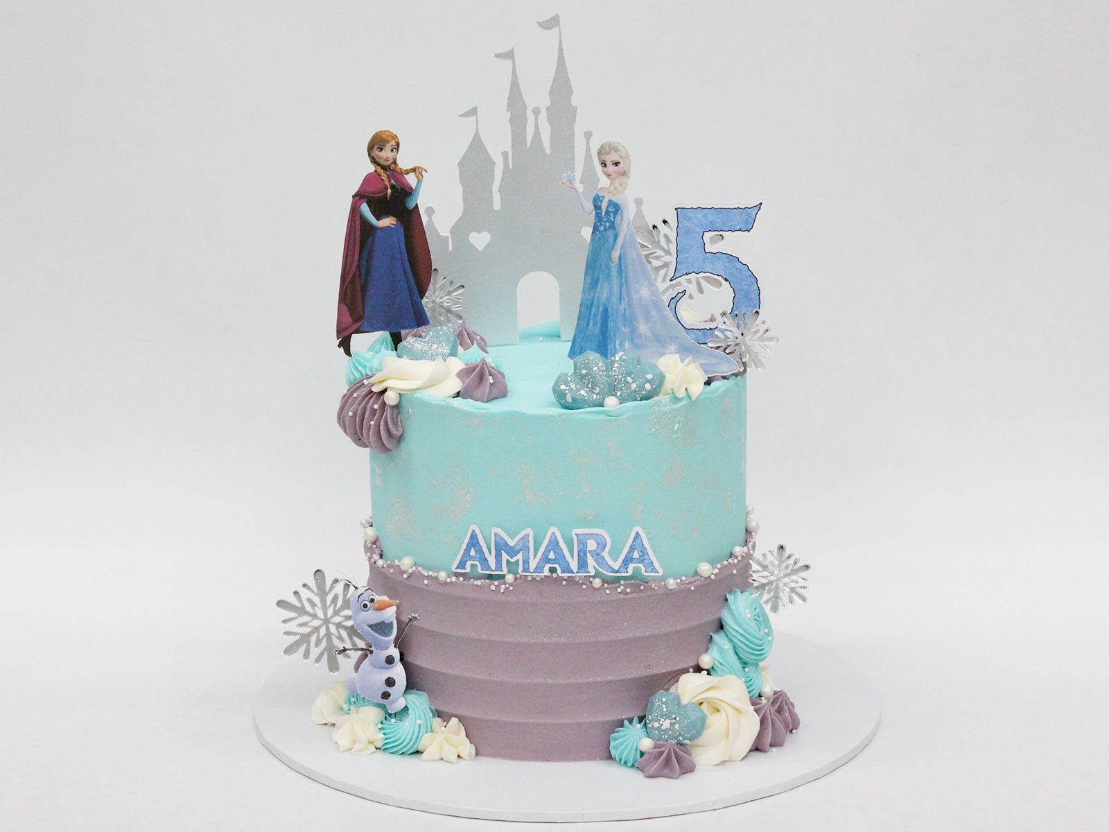 Elsa & Anna Frozen Character Cake - The Cake People