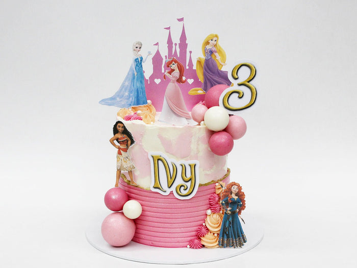 Magical Disney Princesses Character Cake - The Cake People