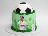 Soccer Ball Celebration Cake - The Cake People