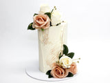 Timeless Elegance Wedding Cake - The Cake People