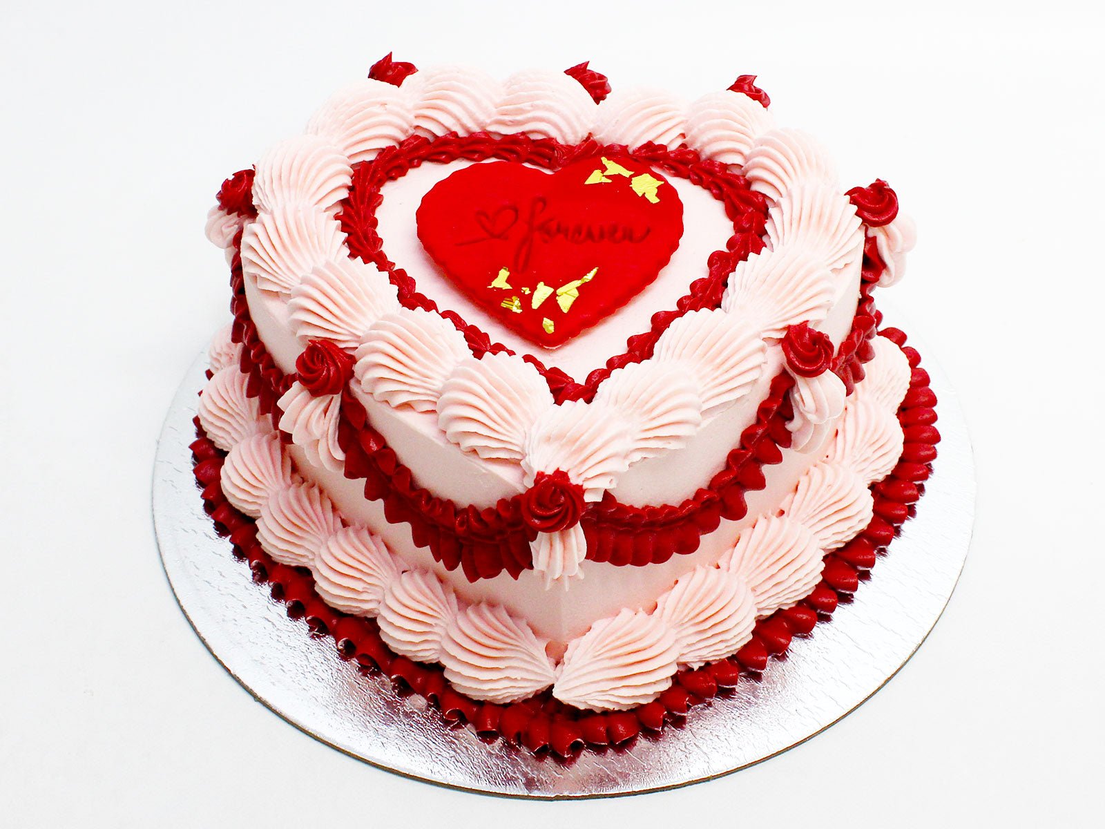 Valentine's Day Vintage Cake - The Cake People