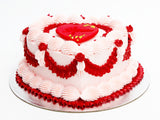 Valentine's Day Vintage Cake - The Cake People