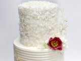 Wedding Cake – 3 Tiered Crystal Rock - The Cake People