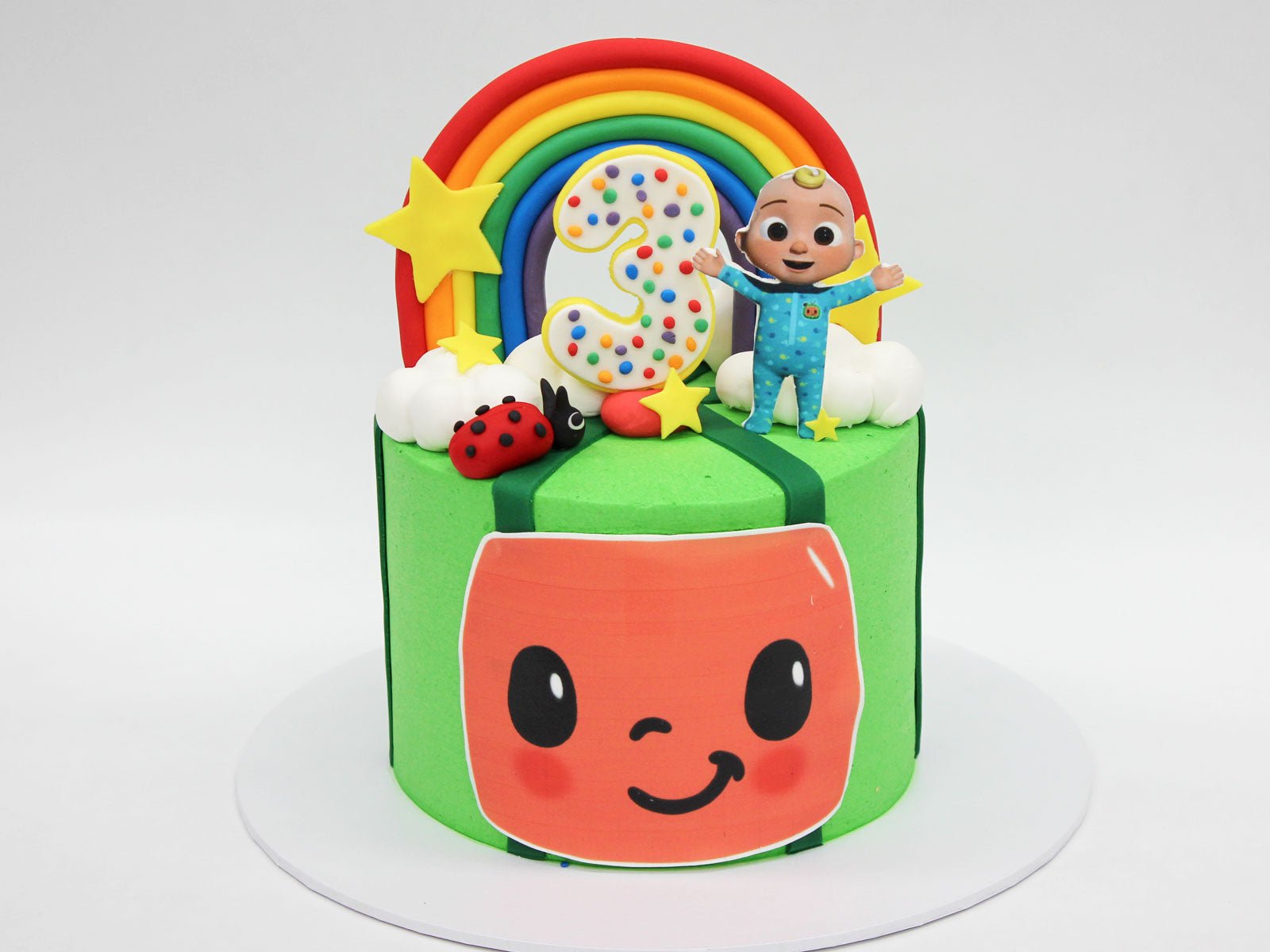 Rainbow Birthday Cake 3D Pop Up Card by Lovepop – Outer Layer