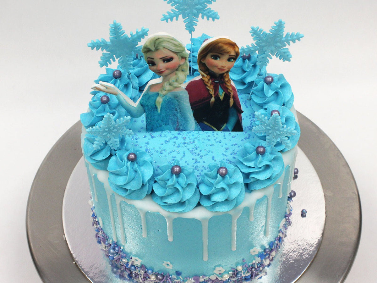 3D Elsa & Anna - Frozen Cake – The Cake People