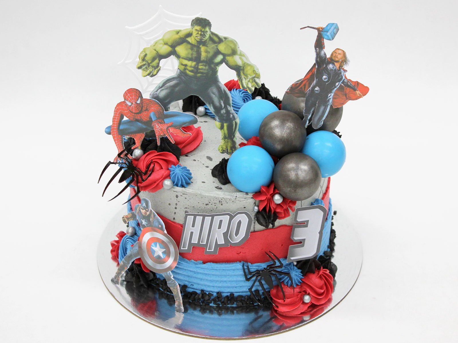 Avengers Superhero Cake H: Unleash the Marvel Magic
