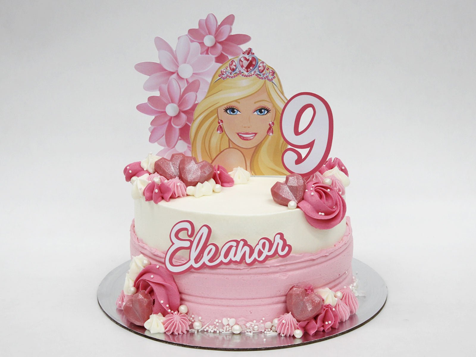 Barbie Birthday Cake Topper - Letterfy