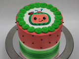 CoComelon Watermelon Cake - The Compassionate Kitchen (7637401632927)