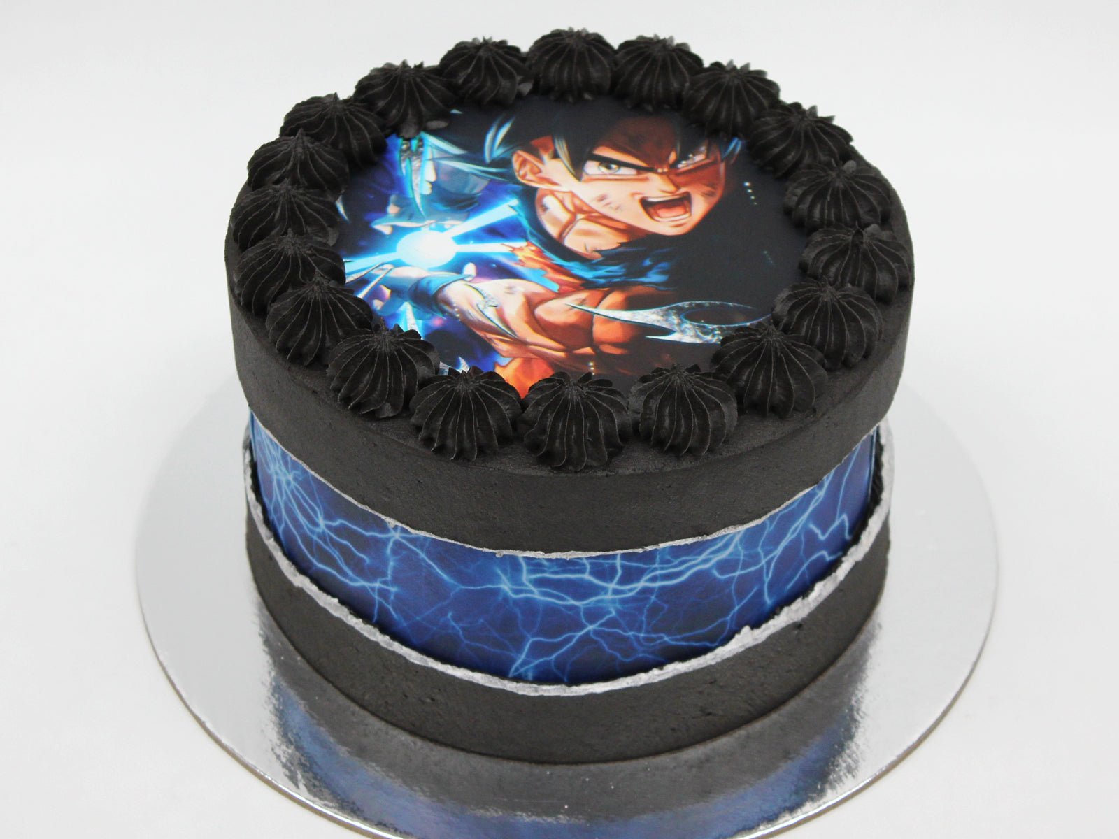 prompthunt: son goku, birthday cake