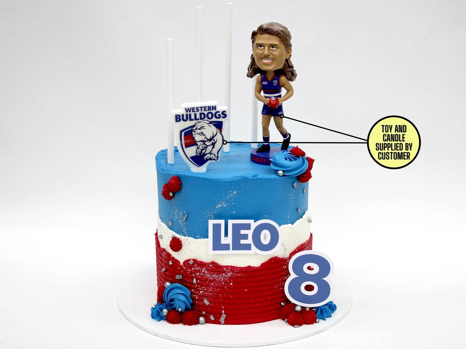 Western bulldogs 2024 birthday cake