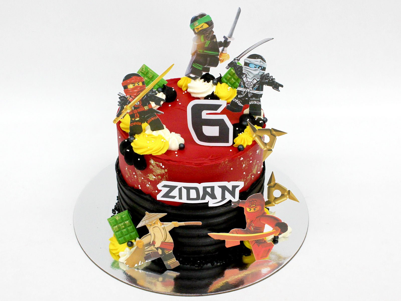 Decorating a Ninjago cake #ninjago #ninjagocake #ninjagoparty #homebak... |  TikTok