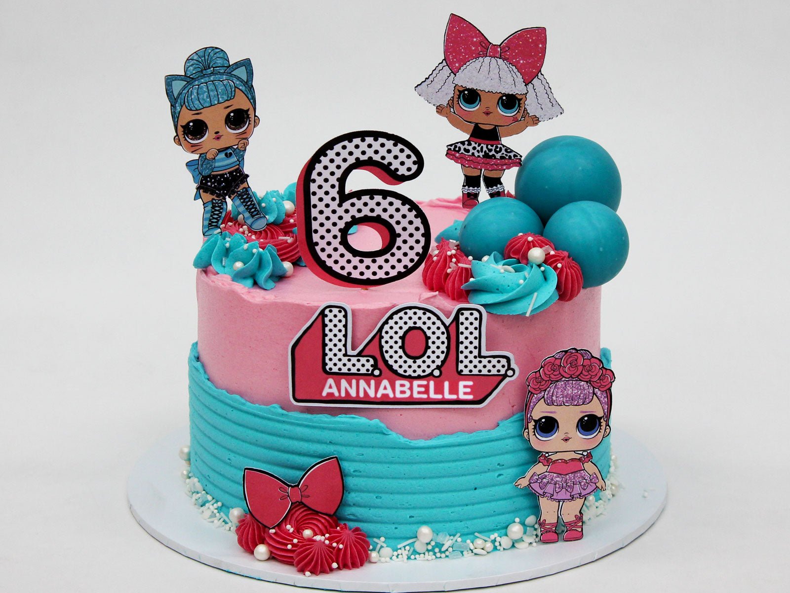 L.O.L Surprise! Themed Cake in 2023 | Funny birthday cakes, Surprise  birthday cake, Doll birthday cake