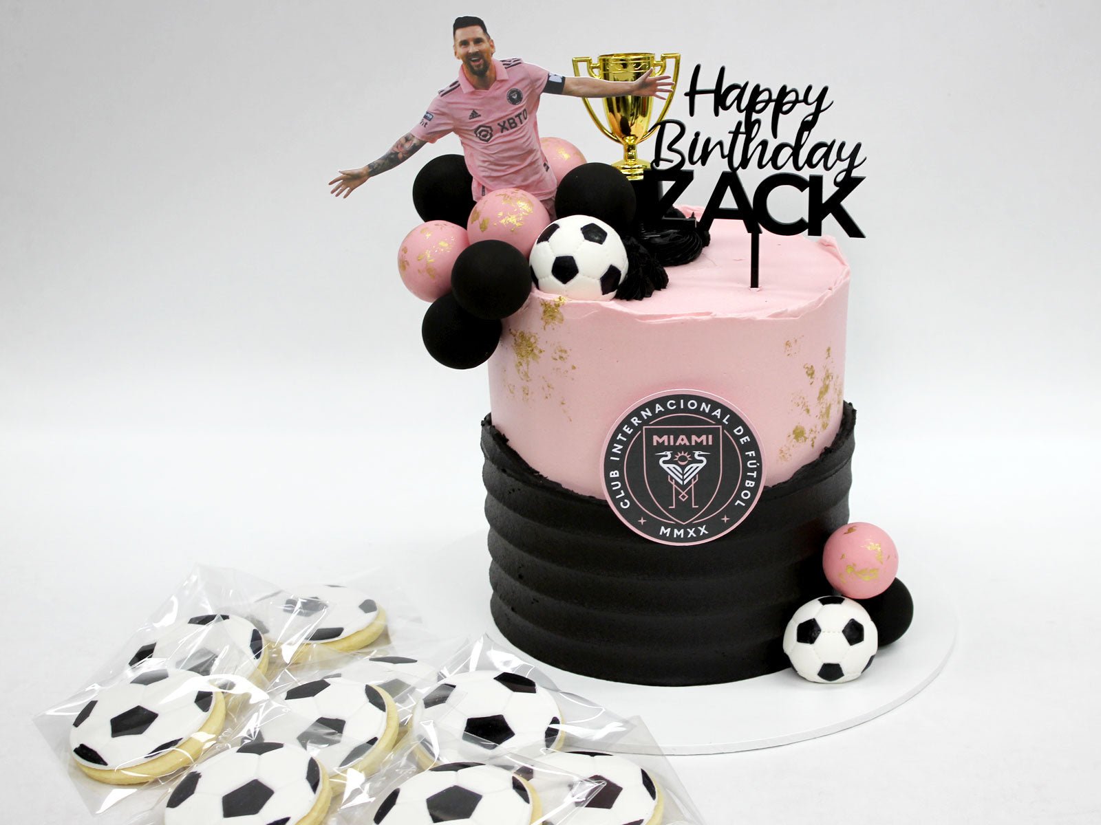 Leo Messi Barcelona soccer cake | Soccer cake, Soccer birthday cakes, Messi  birthday