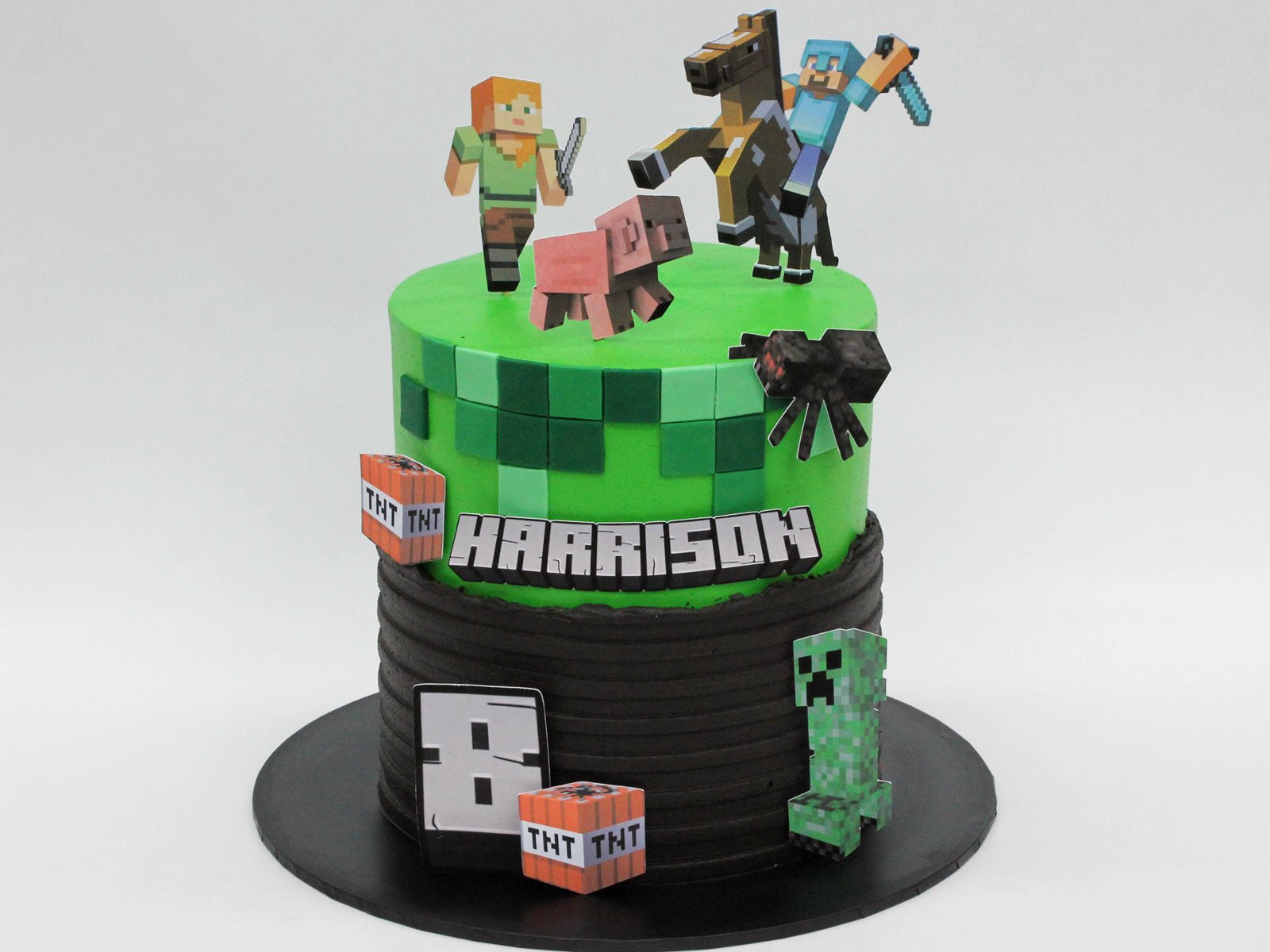 Minecraft Cake Topper Layon
