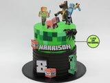 Minecraft Character Cake - The Compassionate Kitchen (8826251739295)