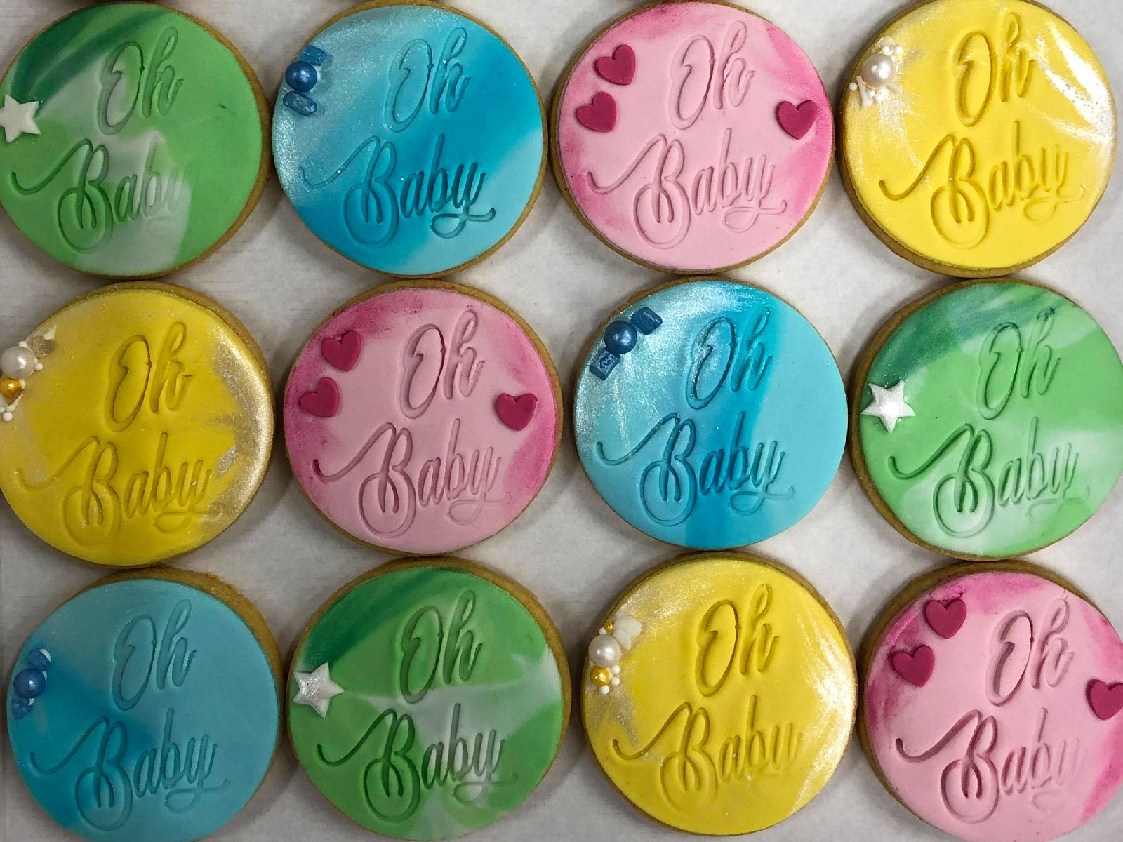 Personalised Sugar Cookies - Box of 9 - The Compassionate Kitchen (5966257946783)