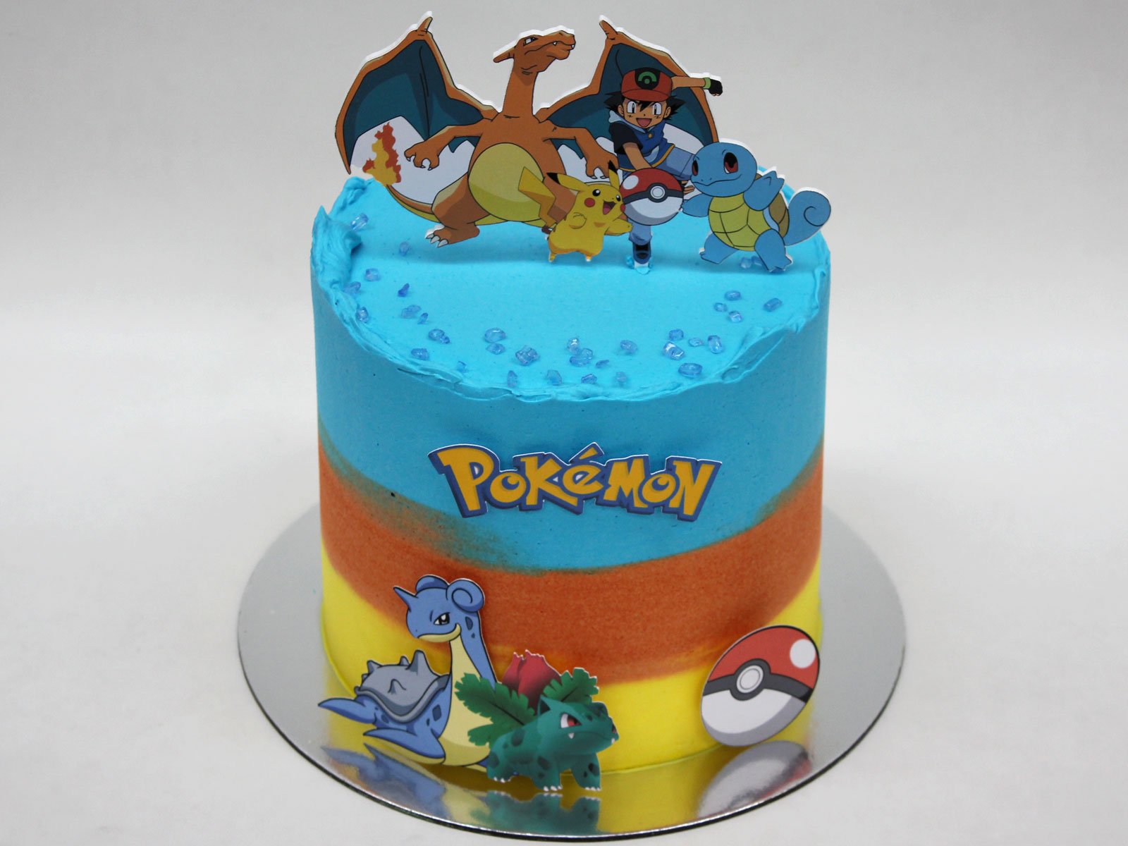 Buy Pikachu Birthday Cake Topper Birthday Cake Topper Pokemon Online in  India - Etsy