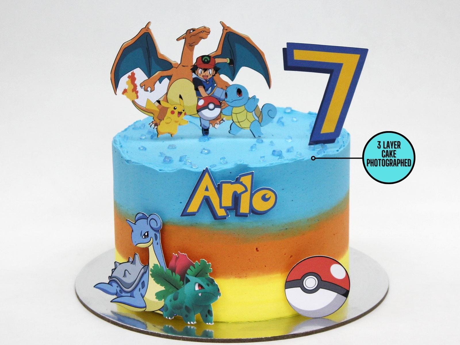 Pokémon Character Cake – The Cake People