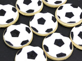 Soccer Football Fondant Sugar Cookies - The Cake People (9058454175903)