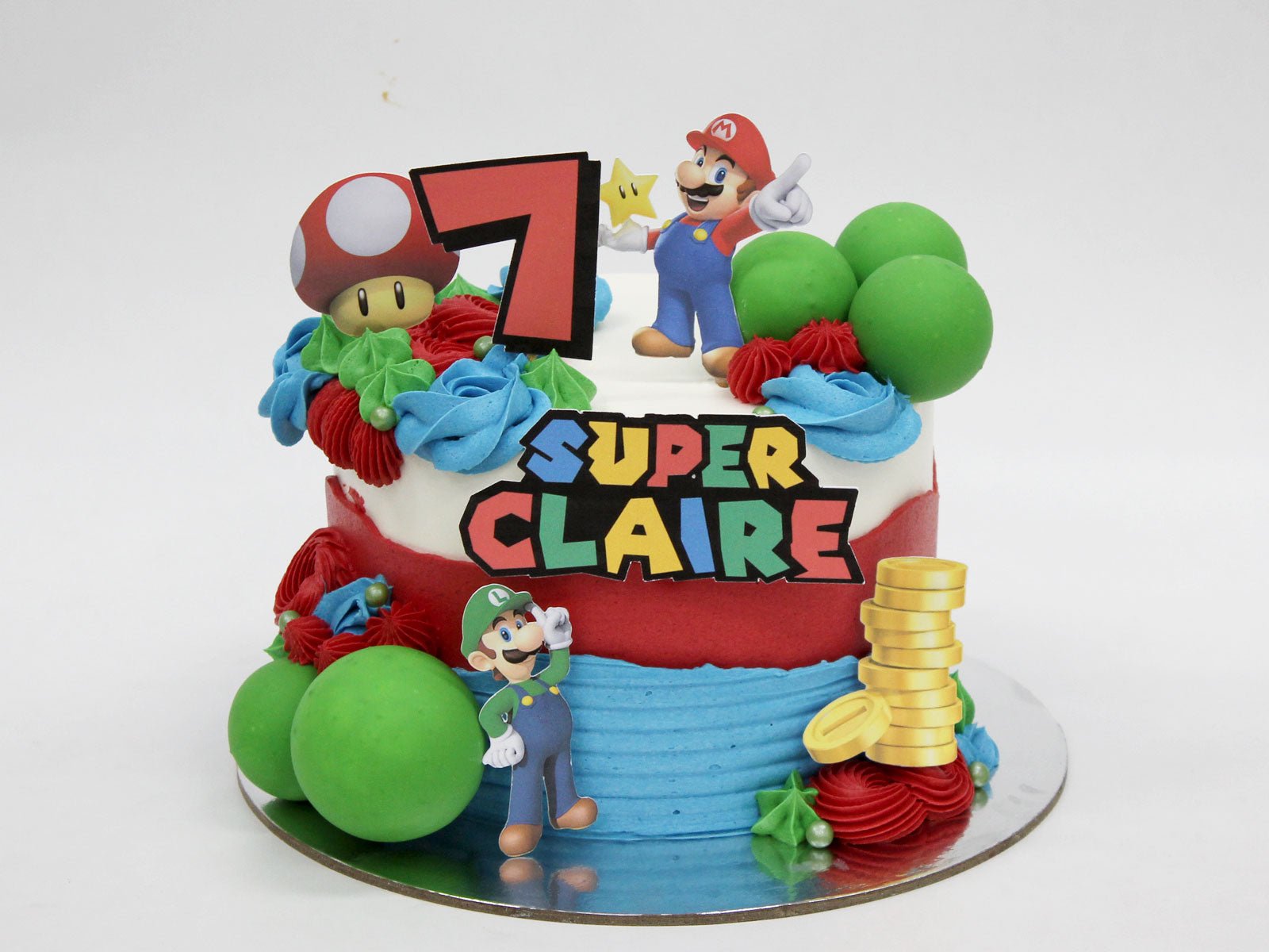Super Mario Cake - Buy Online, Free UK Delivery — New Cakes