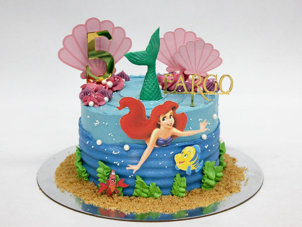 Disney Ariel Figure Cake Topper – 8cm - 